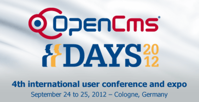 Sigue el OpenCms Day por twitter en @opencmshispano los próximos 24 y 25 de Septiembre